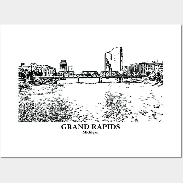 Grand Rapids - Michigan Wall Art by Lakeric